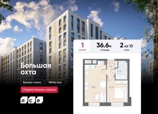 Продается 1-комнатная квартира, 36.6 м2, Санкт-Петербург, Красногвардейский район