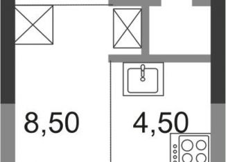 Квартира на продажу студия, 19.5 м2, Московская область, жилой квартал Новоград Павлино, к8