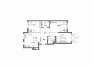 Продается 3-ком. квартира, 85.6 м2, Астраханская область