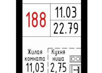 Продается квартира студия, 22.8 м2, Екатеринбург, метро Площадь 1905 года