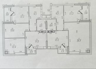 5-комнатная квартира на продажу, 128.5 м2, Самарская область, улица Г.С. Аксакова, 7