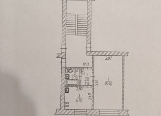 Продаю однокомнатную квартиру, 28 м2, Чувашия, Южная улица, 8