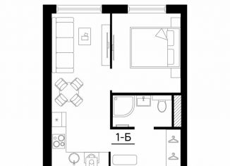 Продам 1-комнатную квартиру, 32.7 м2, Астрахань, Кировский район