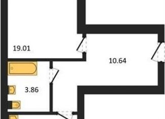 Продажа 1-ком. квартиры, 45.8 м2, Воронежская область