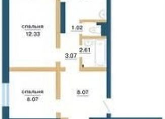 Продажа 3-ком. квартиры, 70.2 м2, Красноярск, Советский район