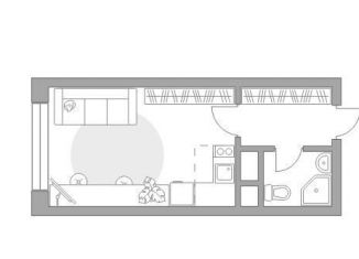 Квартира на продажу студия, 23.4 м2, Балашиха, жилой комплекс Пехра, к8, ЖК Пехра