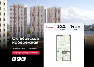 Продается квартира студия, 20.2 м2, Санкт-Петербург, муниципальный округ Народный