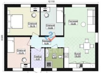 Продаю дом, 82 м2, деревня Крестовоздвиженское, Берёзовая улица