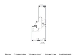 Продается 3-комнатная квартира, 57.5 м2, городской округ Солнечногорск