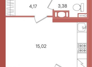 Продается квартира студия, 24.1 м2, Сертолово