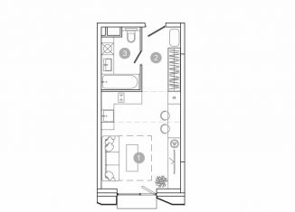 Продам квартиру студию, 28.4 м2, Москва, ВАО