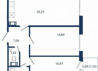 2-ком. квартира на продажу, 78 м2, Сестрорецк, улица Инструментальщиков, 18