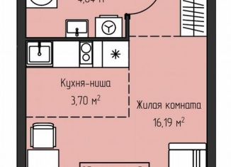 Продается квартира студия, 28.2 м2, Екатеринбург, Ленинский район