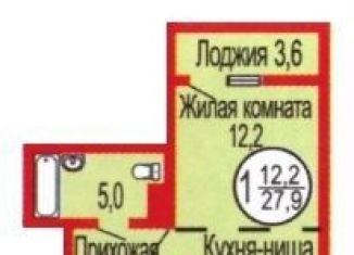 Квартира на продажу студия, 30 м2, Оренбург, улица Эссена, 12, ЖК Дубки