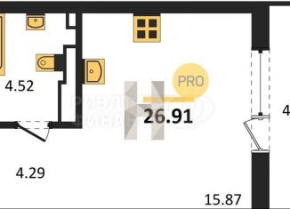 Трехкомнатная квартира на продажу, 85.6 м2, Калининградская область