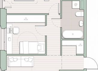 Продажа 2-ком. квартиры, 60.7 м2, Москва, район Очаково-Матвеевское