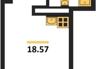 Продается квартира студия, 18.6 м2, Воронеж, Коминтерновский район, улица Славы, 7