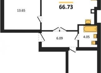 Продается 2-ком. квартира, 66.7 м2, Калининград, Ленинградский район