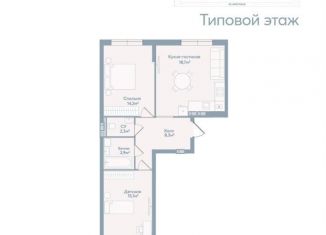 Продаю 2-ком. квартиру, 66.5 м2, Астрахань, Моздокская улица, 40