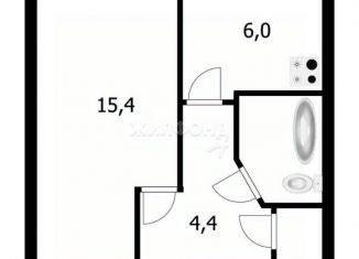 Продам 1-комнатную квартиру, 29 м2, Новосибирск, Новоуральская улица, 19/9, Калининский район