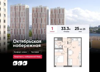 Продаю однокомнатную квартиру, 33.3 м2, Санкт-Петербург, муниципальный округ Народный