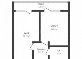 Продажа 1-комнатной квартиры, 38.2 м2, Краснодар, Ярославская улица, 115к1