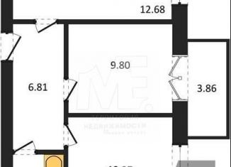 Продается 2-комнатная квартира, 47.6 м2, Калининградская область, Комсомольская улица, 19