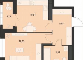 Продается 1-ком. квартира, 35.6 м2, Екатеринбург, метро Чкаловская