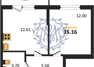 Однокомнатная квартира на продажу, 35.2 м2, Судак, улица Айвазовского, 4/1