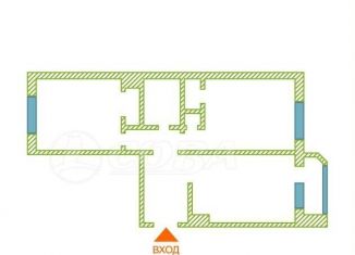 Продаю двухкомнатную квартиру, 67 м2, Тюмень, улица Александра Митинского, 4