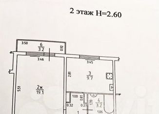 Продажа однокомнатной квартиры, 37.2 м2, Светлогорск, Фруктовая улица, 4