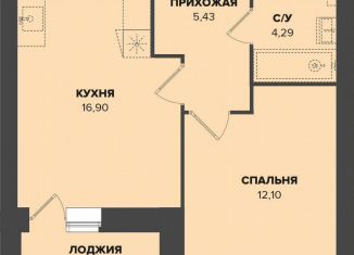 Продаю однокомнатную квартиру, 40.3 м2, Саранск