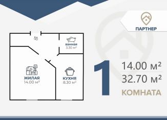 Продается 1-ком. квартира, 32.7 м2, Волгоградская область, Северная улица, 6