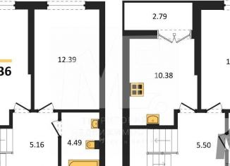 1-ком. квартира на продажу, 72.4 м2, Пионерский