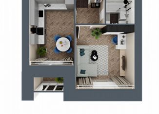 Продаю 1-комнатную квартиру, 39 м2, Йошкар-Ола, улица Лебедева, 59, микрорайон Нагорный