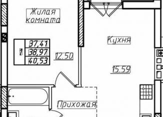 Продам 1-комнатную квартиру, 39 м2, Пионерский