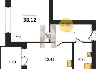 Продажа однокомнатной квартиры, 38.1 м2, Калининград, Ленинградский район, улица Александра Невского, 194А