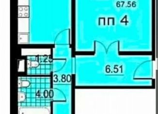 Сдам в аренду двухкомнатную квартиру, 66 м2, Московская область, Кутузовская улица, 31