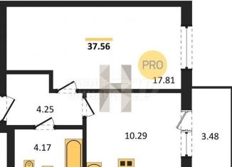 Продаю 2-комнатную квартиру, 60 м2, Калининград