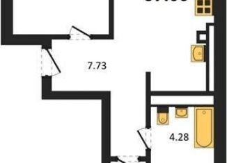 Продажа 2-ком. квартиры, 57.1 м2, Калининград, Московский район, улица Ульяны Громовой, 6