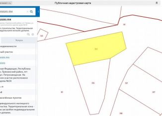 Продажа участка, 10 сот., посёлок городского типа Пряжа, Петрозаводская улица, 16А