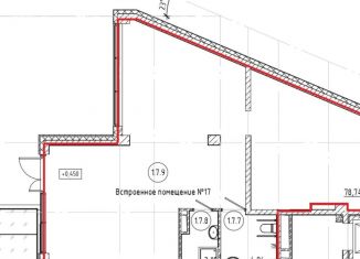 Офис в аренду, 84.2 м2, Санкт-Петербург, улица Чапаева, 17к2, метро Горьковская