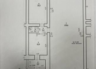 Аренда помещения свободного назначения, 175.7 м2, Забайкальский край, улица Шилова, 19