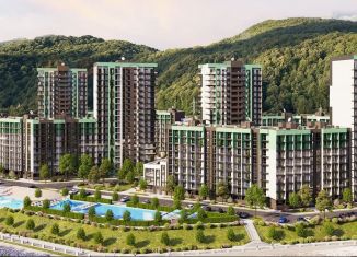 Двухкомнатная квартира на продажу, 51.5 м2, село Небуг