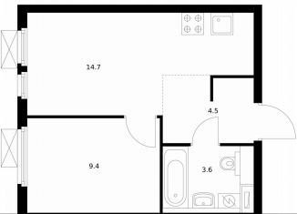 Продажа 1-комнатной квартиры, 32.2 м2, Москва, СЗАО, жилой комплекс Митинский Лес, 2.2