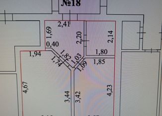 1-комнатная квартира на продажу, 34 м2, Мордовия, улица Трынова, 17