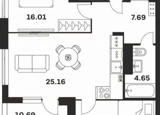 Продам 2-комнатную квартиру, 84.8 м2, Тула, Центральный территориальный округ