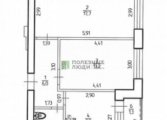 Продается двухкомнатная квартира, 51.4 м2, Республика Башкортостан, улица Гази Загитова, 9