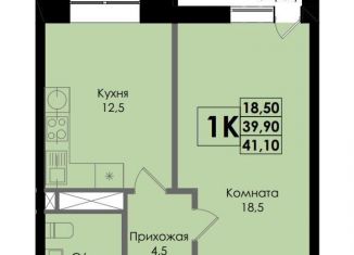 Продается 1-комнатная квартира, 41 м2, Ростов-на-Дону, Ленинский район