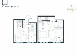 Продаю трехкомнатную квартиру, 63.6 м2, Москва